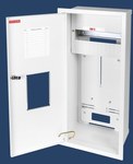 RW-3 recessed switchgear with a lock and a window, space for 1 3F meter and 12 s type protections.