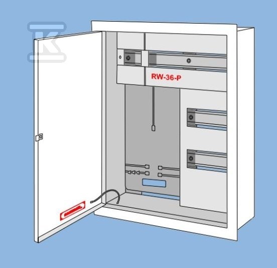 Rozdzielnica wnękowa RW-36-P, miejsce - RW-36-P