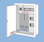 Rozdzielnica wnękowa RW-25-P, miejsce na na 1 licznik 3-fazowa oraz 4+21 zabezpieczeń typu s