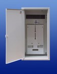 NRL-12 surface-mounted counter switchgear. space for a meter and 12 S type protections. IP31