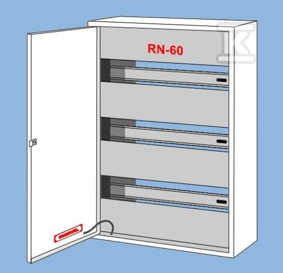 Rozdzielnica natynkowa RN-60, miejsce - RN-60