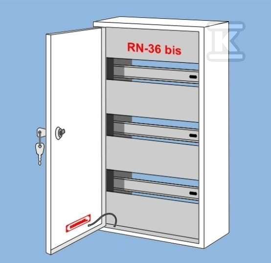 Rozdzielnica natynkowa RN-36-bis z - RN-36 BIS Z