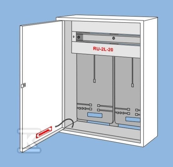 Universalschalttafel RU-2L-20, Platz - RU-2L-20