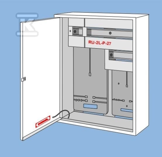 Universalschalttafel RU-2L-27, Platz - RU-2L-P-27