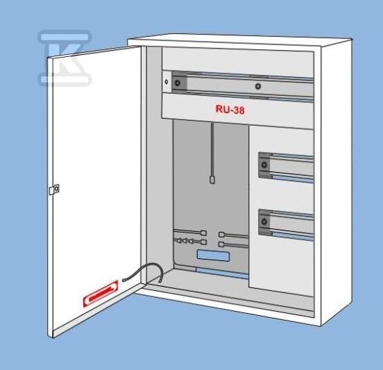 RU-38 universal switchgear, space for 1 - RU-38