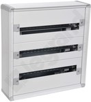 Metallschalttafel XL3 160 bis 160A Aufputz (72 Module) - ohne Türen