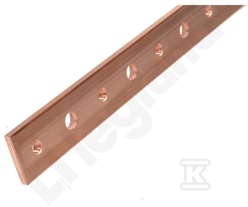 Power rail 25x5mm, length 1750mm - 037418