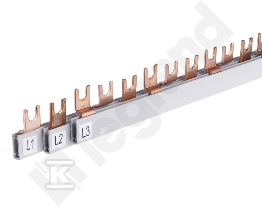 Insulated busbar length: 54 BI3-16X54 - 607048