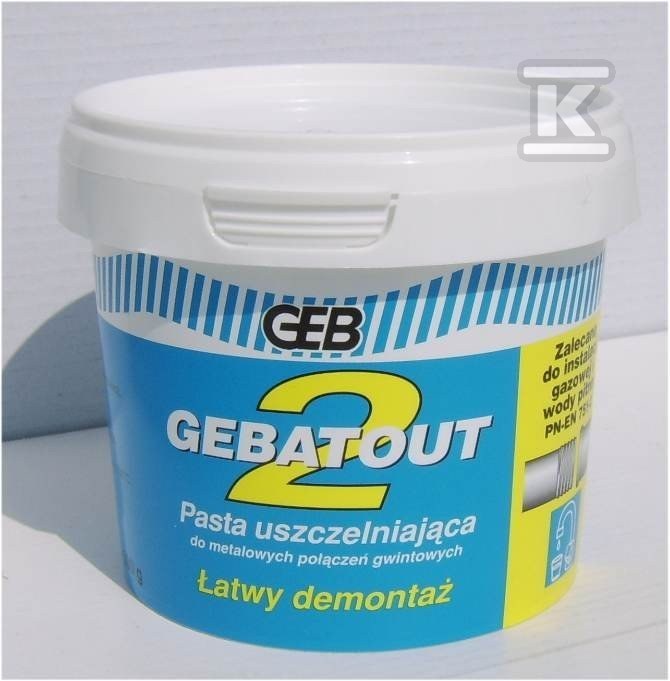 GEBATOUT 2 – Dichtpaste für Wasser- und - 103100