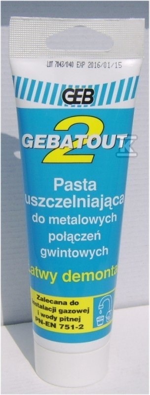 GEBATOUT 2 - Zaptivna pasta za - 103101