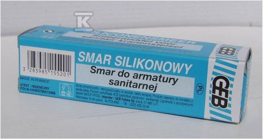 Smar silikonowy, tuba 20g - 515527