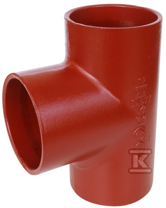 Трійник чавунний SML 125X70/88 (сірий - 10097