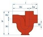 Сифон горизонтально-вертикальний - 20170
