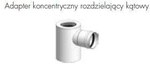 Adapter koncentryczny rozdzielny 60/100-60s80p