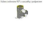 Kolano izolowane 250/300, 90° z uszczelką i podparciem