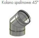Kolano spalinowe 200, 45°