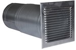 Przejście przez ścianę FI 160 mm z rozetą