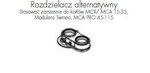 Rozdzielacz alternatywny 80/125-2x80