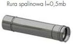 Rura spalinowa 80, 500 mm