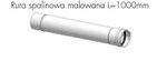 Rura spalinowa malowana 80, 1000 mm