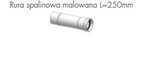 Rura spalinowa malowana 100, 250 mm