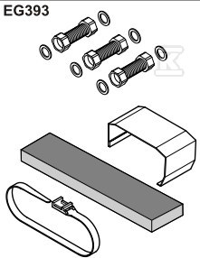 Zestaw połączenia hydraulicznego - 100011396