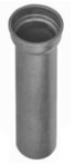 Single socket pipe with a U-AK seal, L = 1000 DN100, gray socket cast iron (GJL)