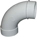 90 degree long single socket elbow