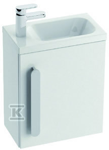 Дверцята шафи SD 400 Хром права білий - X000000541