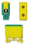 Terminal block al / cu 50mm2 WLZ-35P/50 yellow-green