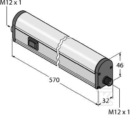 WLB32C570PBQ Лампа, лінійний - 87482