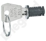 Lock with key for switchgear door NEDBOX/RWN