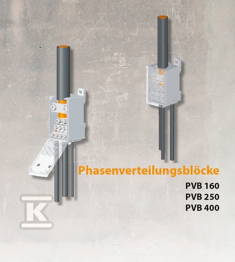 Main cable distribution block PVB-400 - PVB-400-3/8