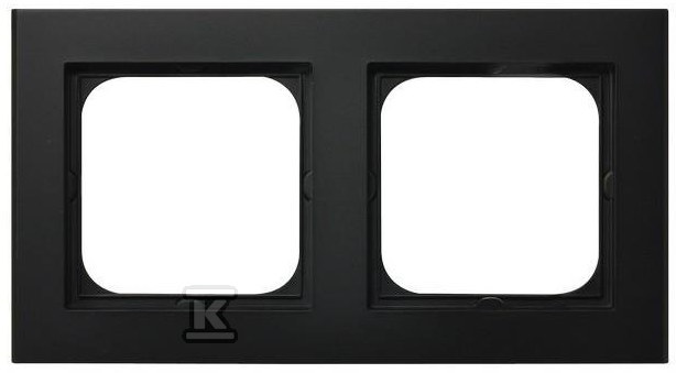 Double bezel, black metallic SONATA - R-2R/33