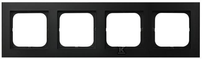 Quadruple bezel, black metallic SONATA - R-4R/33