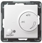 White SONATA temperature controller with outdoor sensor