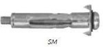 MOLLY csavarok M4x46 gipszkartonhoz, 100 db