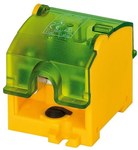 Isolating tap, yellow-green OBL 95/35-1