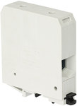 Pass-through screw terminal block, gray, rated insulation voltage 690V, ZG-G 70