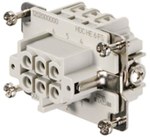 Вставка для промислових роз'ємів HDC HE 6 FS