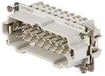 Вставка для промислових роз'ємів HDC HE 16 MS