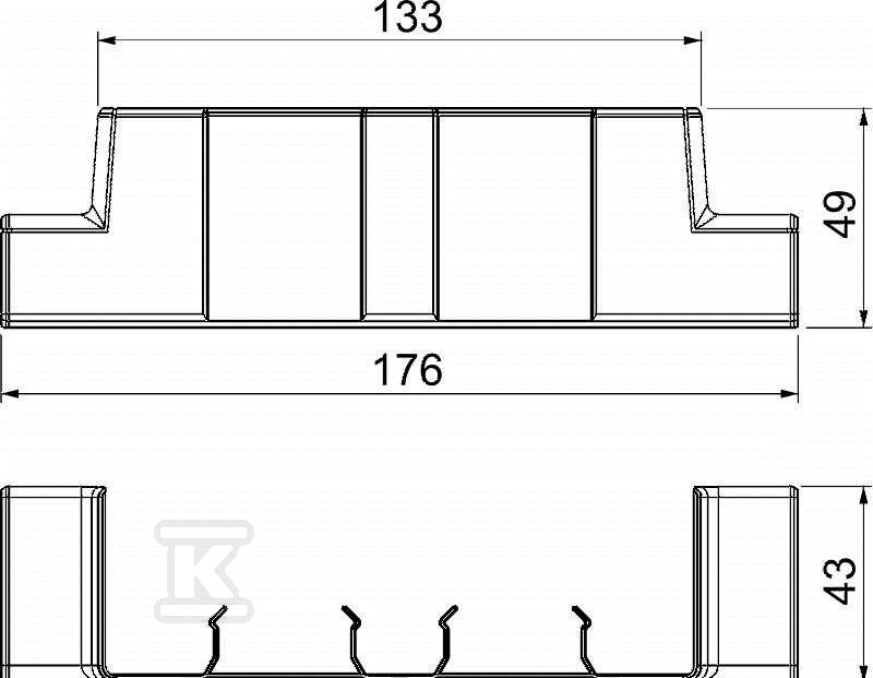 Typ T-kusu GK-TR53165RW - 6113480