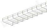 Mesh cable tray CF 54/450 EZ, 54x450mm, electro-galvanized, System E90 /3m/