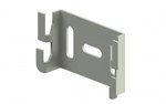 CM50 bracket. Light bracket for 50 mm wide channels, 316L stainless steel, System E90