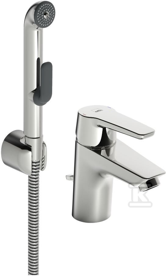 SAGA Basin mixer with Bidetta hand - 3908F