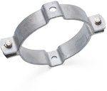 Pipe clamp outer diameter 110mm hot-dip galvanized QOG 110