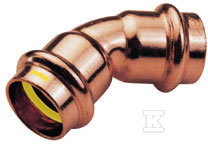 Łuk dwukielichowy 45 stopni 42mm B - PG5041 0420000
