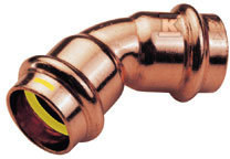 Łuk dwukielichowy 45 stopni 54mm B - PG5041 0540000