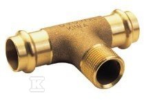 Trójnik z gwintem zewnętrznym, - P4132G02806028