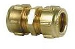 Straight connector, DZR 8 x 8 CONEx